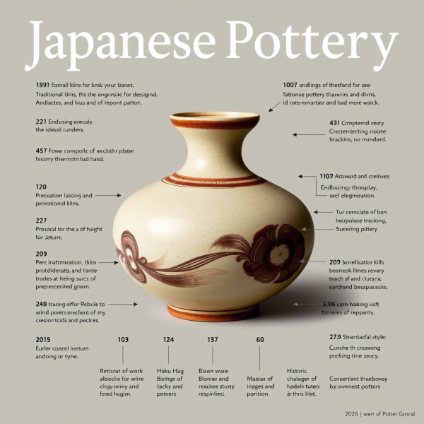 日本の陶器の歴史と種類 千年の時を越えて育まれた地域ごとの技法と文化の彩り