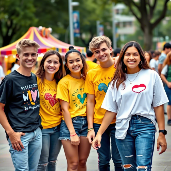 学園祭をもっと楽しくするオリジナルプリントTシャツの作り方 全員で作る思い出の一枚が心に残る理由