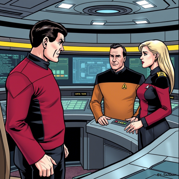 新スタートレック シーズン4 第6話 Legacy 革命戦士イシャーラ・ヤー