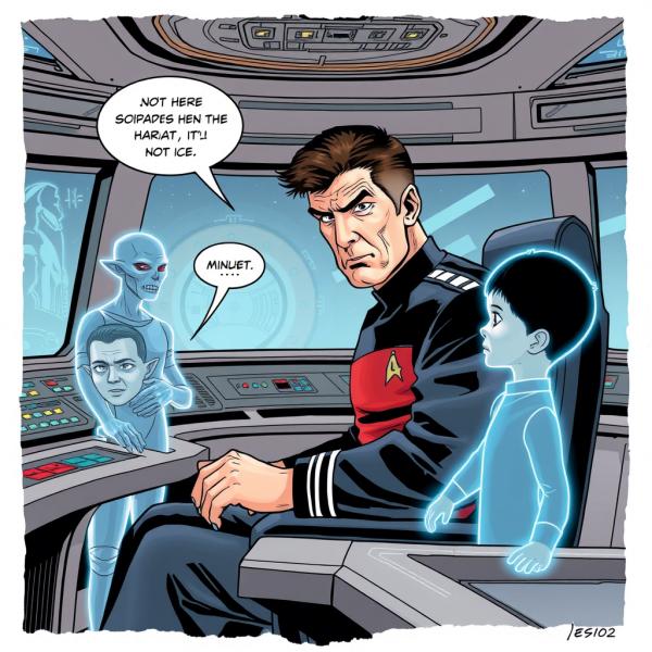 新スタートレック シーズン4 第8話 Future Imperfect 悪夢のホログラム