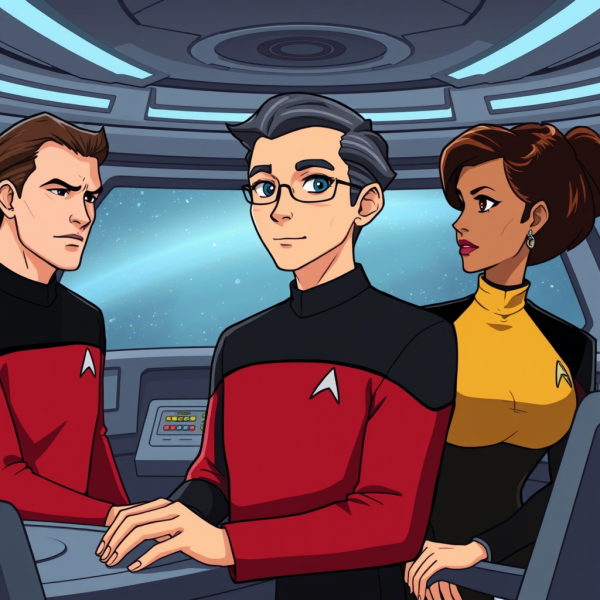 新スタートレック シーズン4 第11話 Data's Day ヒューマン・アンドロイド・データ