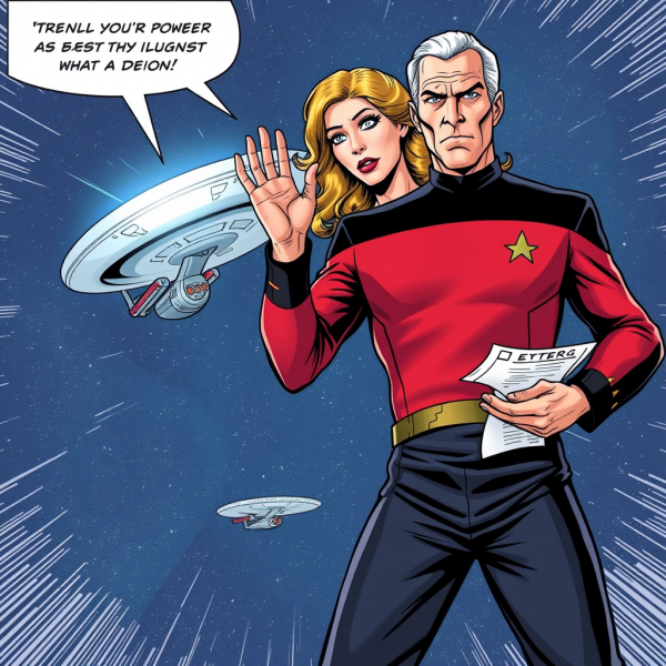 新スタートレック シーズン4 第13話 Devil's Due 悪魔の契約