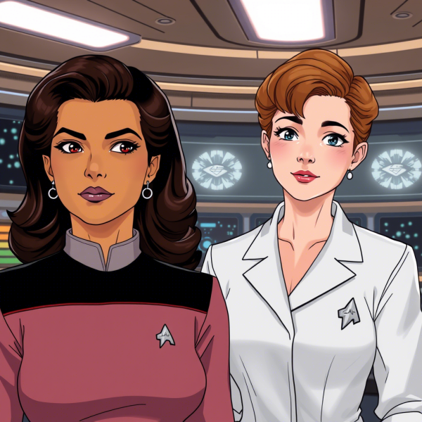 新スタートレック シーズン4 第23話 The Host 愛の化身オダン