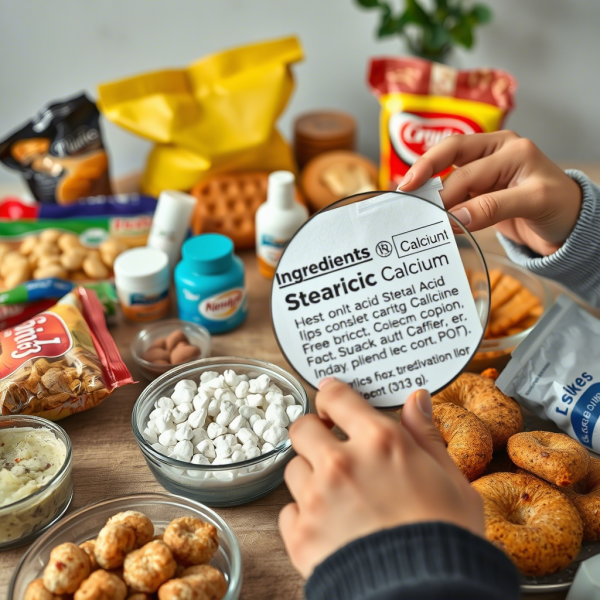 ステアリン酸カルシウムが気になるあなたへ 食材の中の隠れた添加物とその影響を正しく知ろう