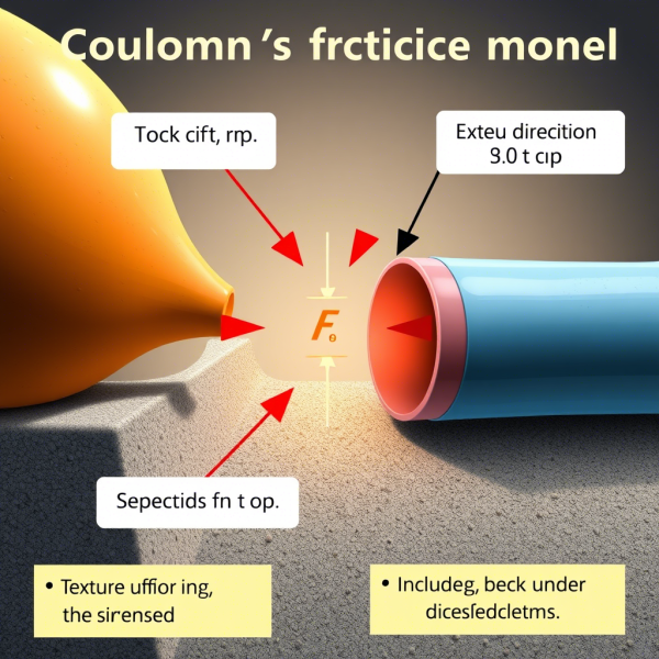 クーロンの摩擦モデルからわかる摩擦係数の役割と摩擦の基本的な性質、そして私たちの生活を支える不思議な力とは
