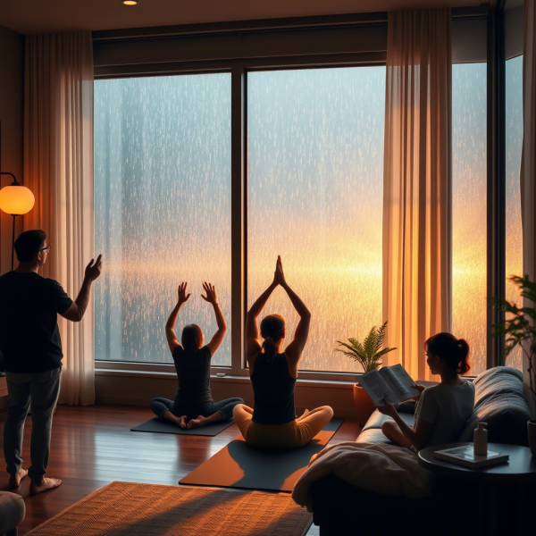 雨の日も快適に!レインテックで叶える室内アクティビティとウェルビーイングの新常識