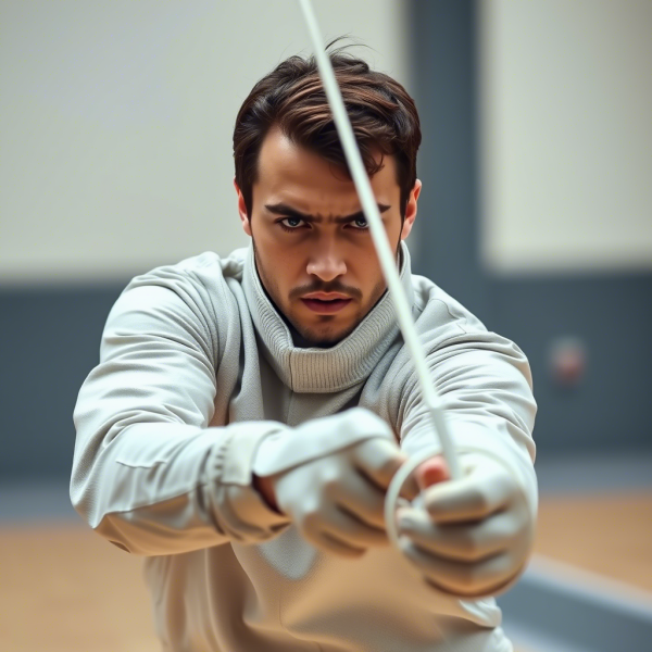 フェンシングマスターが極めるエペーブレードとメンタルタフネス 精密技術と心の鍛錬が織りなす戦略の世界