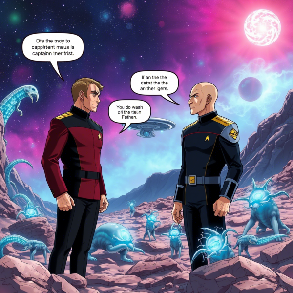 新スタートレック シーズン5 第2話 Darmok 謎のタマリアン星人