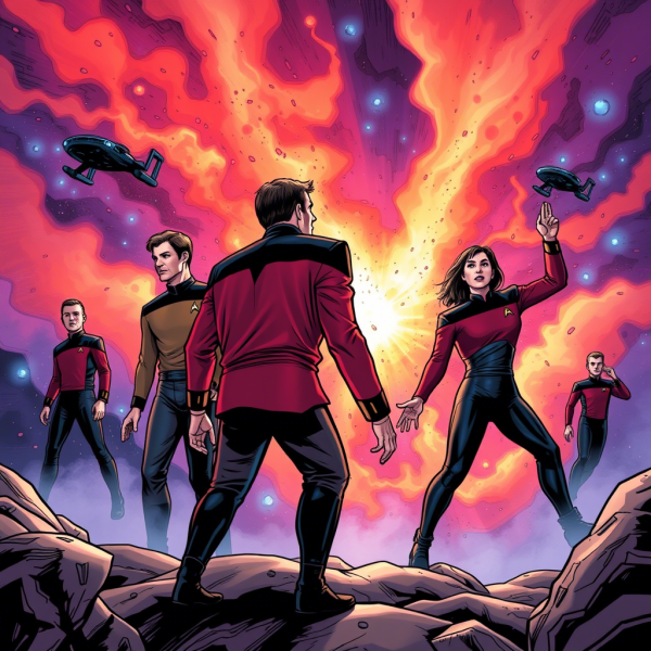 新スタートレック シーズン5 第11話 Hero Worship 暗黒星団の謎