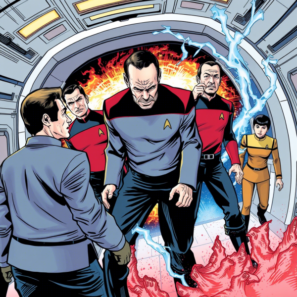 新スタートレック シーズン5 第15話 Power Play 亡霊反逆者