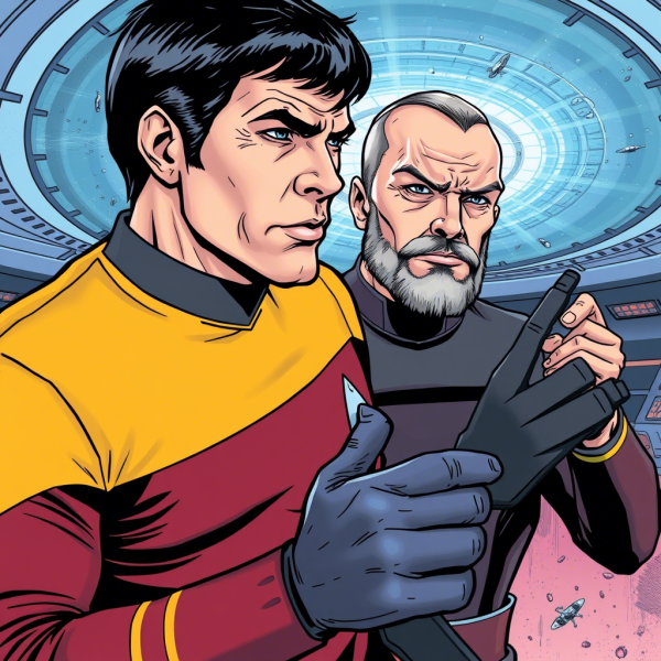 新スタートレック シーズン5 第17話 The Outcast 両性具有ジェナイ星人