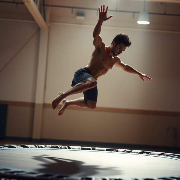 トランポリン競技の真髄に迫るリバウンドテクニックと空中姿勢制御の秘密を徹底解剖科学とスポーツの融合が生む驚異の跳躍技術