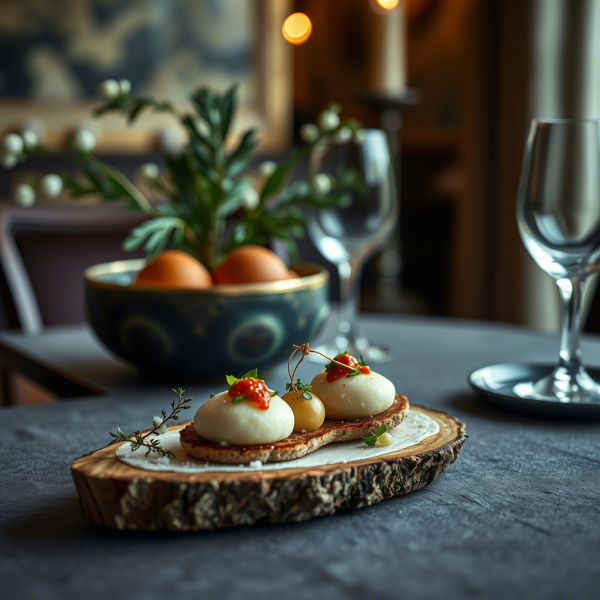 アミューズブーシュが繋ぐオードブルと前菜の世界小さな一皿に秘められた食文化の物語とその未来像を探る