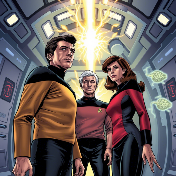 新スタートレック シーズン6 第2話 Realm of Fear プラズマ放電の謎