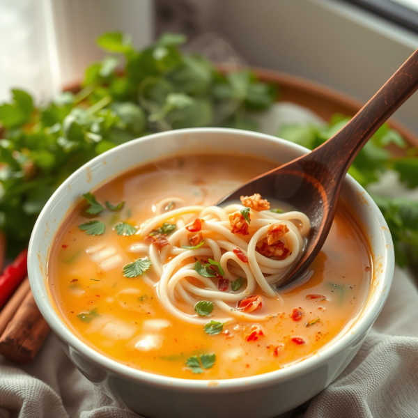 ココナッツミルクスープが織りなす麺の世界ラクサを通じて探る南国食材と麺料理の新しい可能性と美味しさの秘密
