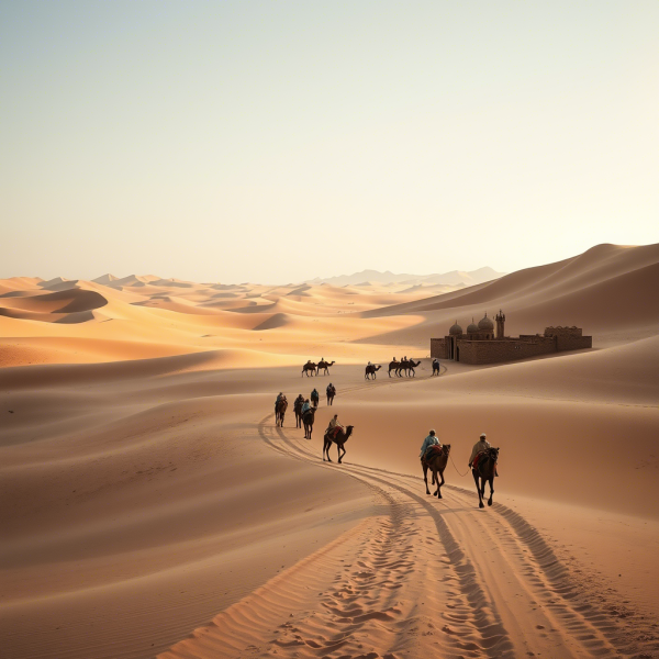 砂漠に刻まれたシルクロードの秘密キャラバンサライが紡いだ文化と歴史の物語を辿る