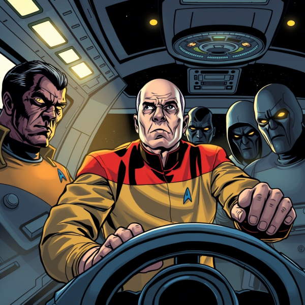 新スタートレック シーズン6 第18話 Starship Mine 謎の潜入者