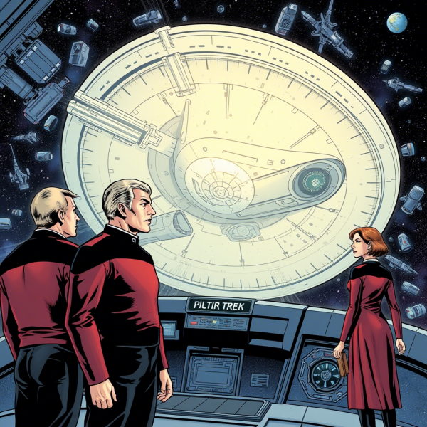 新スタートレック シーズン6 第25話 Timescape 時空歪曲地帯