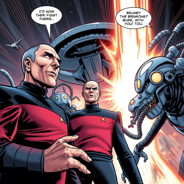 新スタートレック シーズン7 第1話 Descent, Part II ボーグ変質の謎(後編)