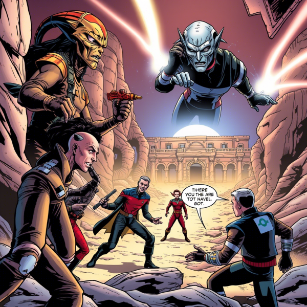 新スタートレック シーズン7 第4話 Gambit, Part I 謎のエイリアン部隊(前編)