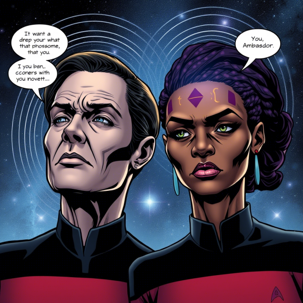 新スタートレック シーズン7 第7話 Dark Page 心のダーク・サイド