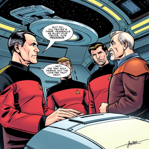 新スタートレック シーズン7 第12話 The Pegasus 難破船ペガサスの秘密