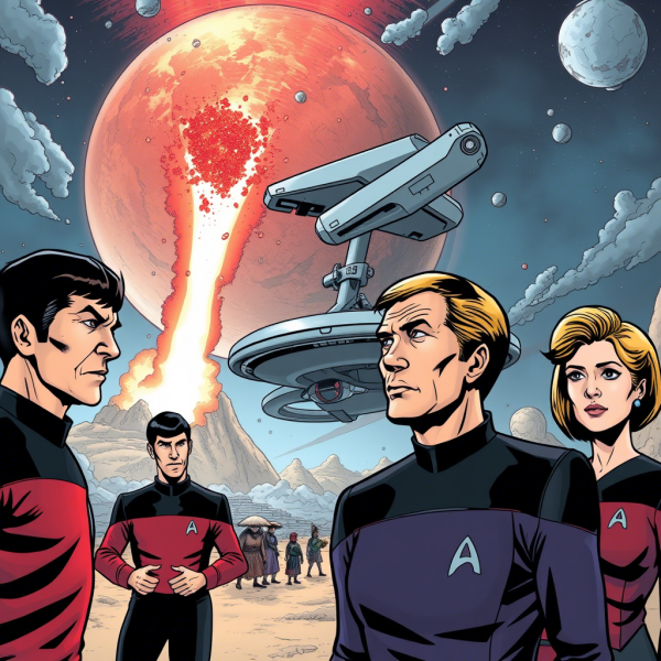 新スタートレック シーズン7 第13話 Homeward 滅びゆく惑星