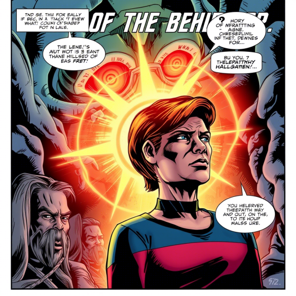 新スタートレック シーズン7 第18話 Eye of the Beholder 謎の幻覚テレパシー