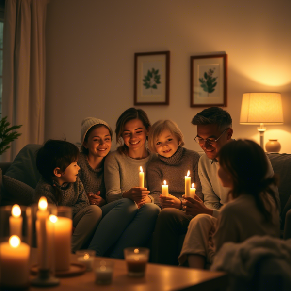 家族の時間を特別にするキャンドルナイトとアンビエント照明の魔法で日常を温かな空間に変える方法とは一体何か気になるところだ