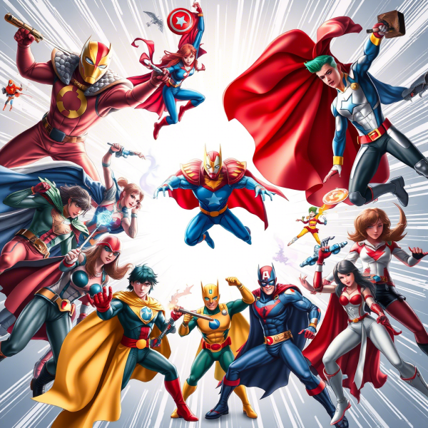 ヒーローの未来を彩るコスプレイヤーズアーカイブとキャラクターデザインの革新が織り成す創造の世界