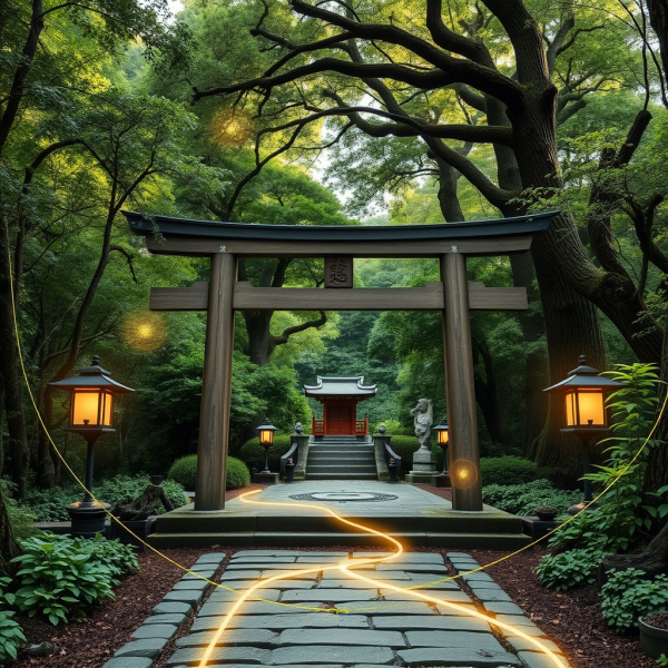 神社に秘められたパワースポットの真実とレイラインが織りなす神秘的なエネルギーの世界