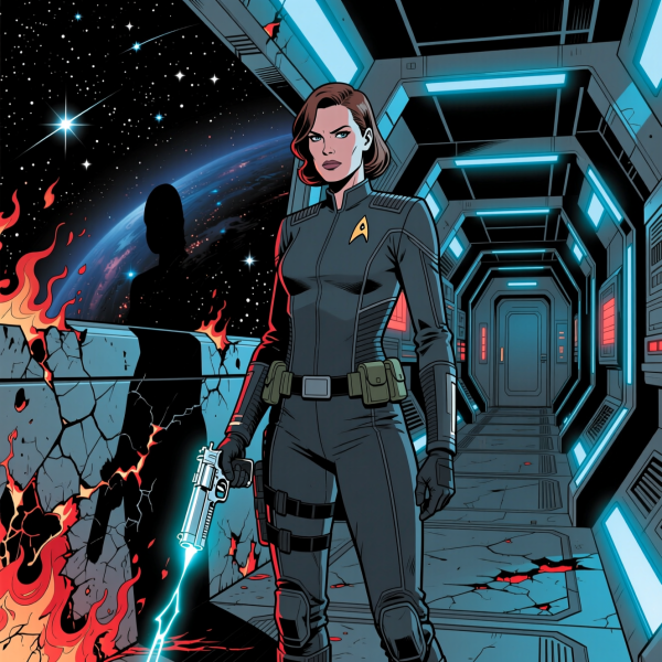 スタートレック:ディープ・スペース・ナイン シーズン1 第3話 Past Prologue スペース・テロリスト ターナ・ロス