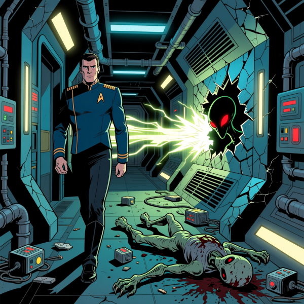 スタートレック:ディープ・スペース・ナイン シーズン1 第12話 Vortex エイリアン殺人事件