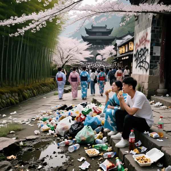 ゴミが引き起こす観光公害とオーバーツーリズムの真実を見逃すな
