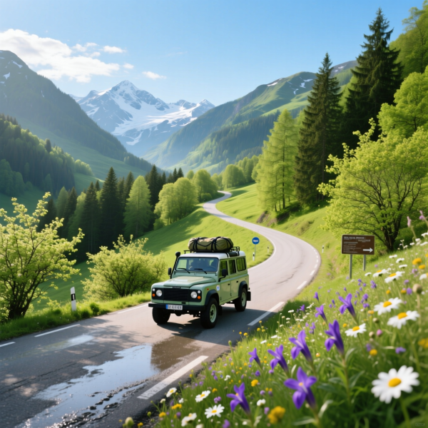 新緑が息づくグリーンシーズンにアルペンルートで心も体もリフレッシュする過ごし方