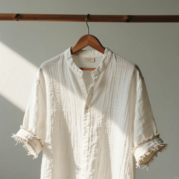 シャツの常識を覆すシャンブレーとセルヴィッチが紡ぐ新しい日常の一枚