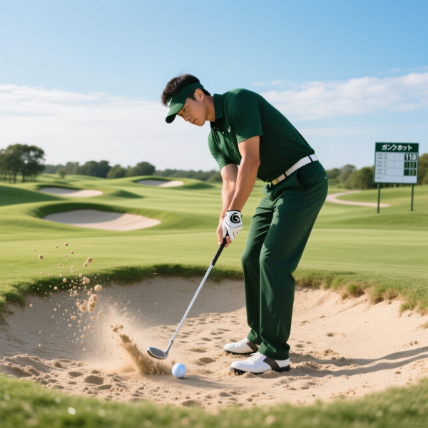 ゴルフでバンカーショットを武器にするフェースオープンの極意と実践法