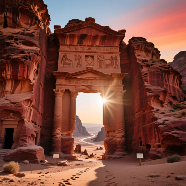 世界遺産ペトラ遺跡とナバテア人が築いた砂漠の奇跡を知る古代都市の物語