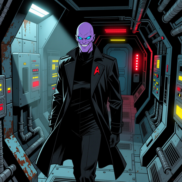 スタートレック:ディープ・スペース・ナイン シーズン2 第11話 Rivals 詐欺師エル・オーリアン星人