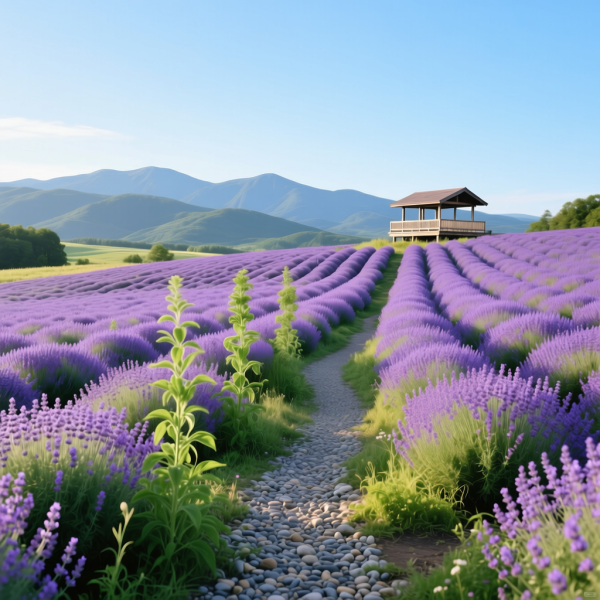 富良野のラベンダー畑で感じるフィトケミカルの癒しと自然の恵み