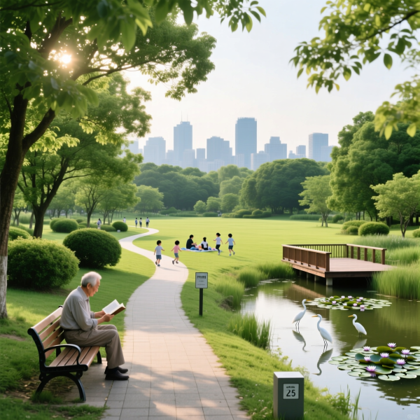 公園の新しい価値を知る 豊中ロマンスグリーンと都市緑地保全区域が紡ぐ日常の中の自然