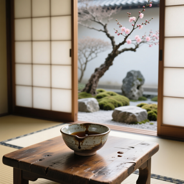 茶碗に宿るわびさびと不完全性の美学が教える日常の心のゆとりと豊かさ