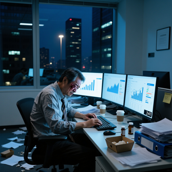 過労死を防ぐには長時間労働をやめサーカディアンリズムを整えることが生きるための第一歩です