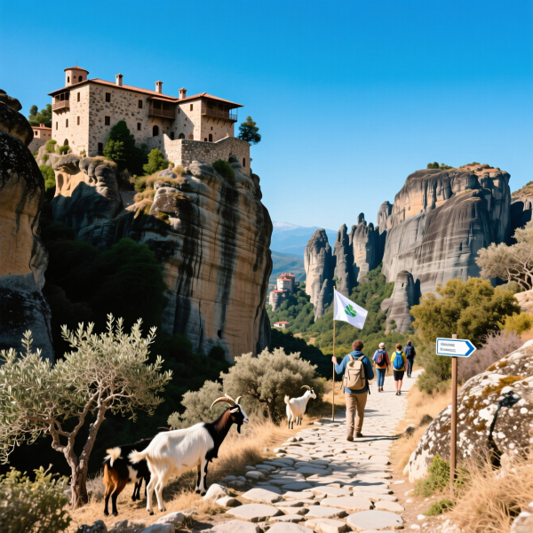 ギリシャの空に浮かぶメテオラで体感するエコツーリズムの真実と静けさ