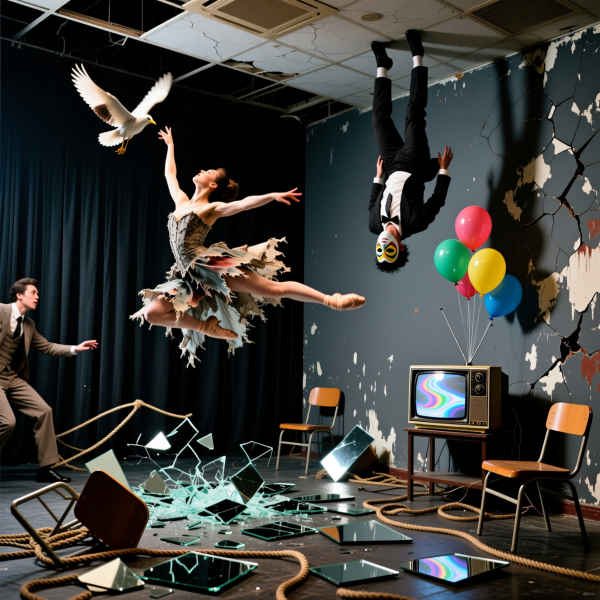 即興の鼓動が紡ぐカオスシアターの非線形ナラティブが生まれる場所