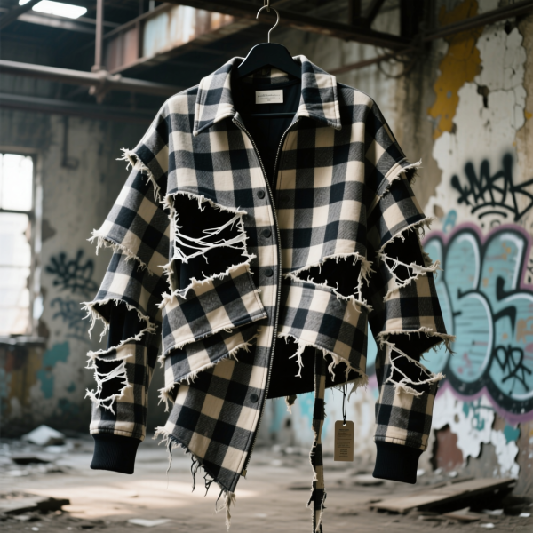 チェック柄とグランジスタイルが生む新しい美の形 デコンストラクションで解き放たれた服の可能性を知る