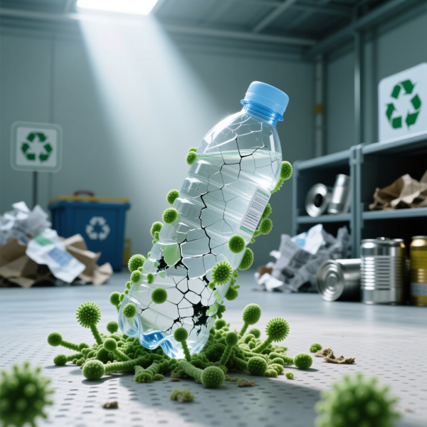 ペットボトルの未来はリサイクル可能素材とポリマー分解酵素が拓く