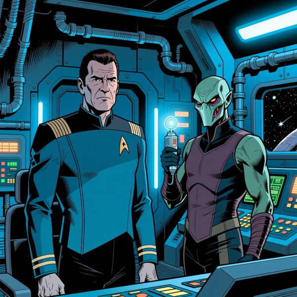 スタートレックディープ・スペース・ナイン シーズン3 第4話 Equilibrium 仮面の幻影