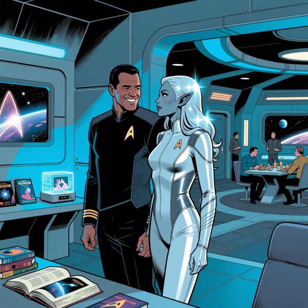 スタートレックディープ・スペース・ナイン シーズン3 第10話 Fascination 恋の感謝祭