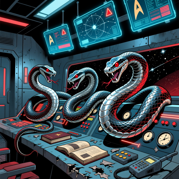 スタートレックディープ・スペース・ナイン シーズン3 第15話 Destiny 三匹の毒蛇